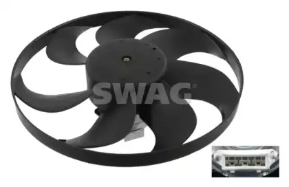 30 91 0279 SWAG Вентилятор, охлаждение двигателя